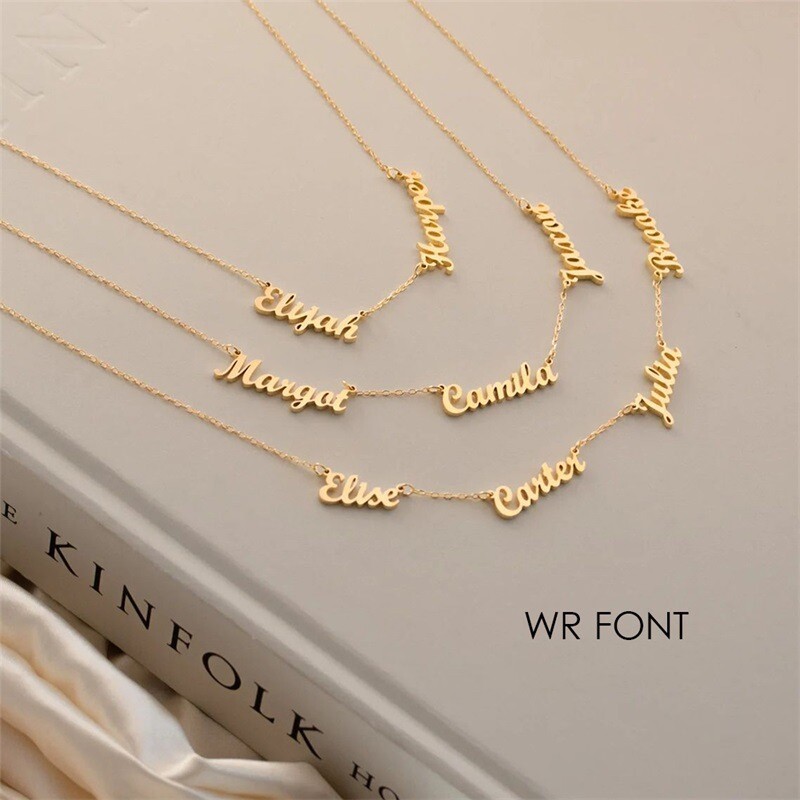 Personalized Family Name Necklace, Perfect Gift for all occasions