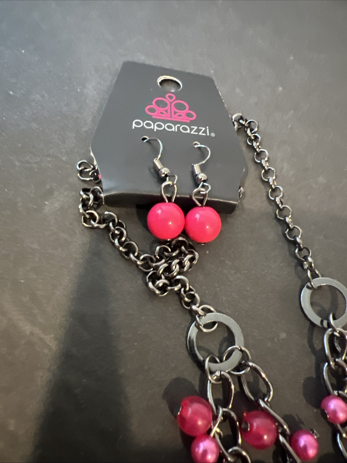 Lot of Paparazzi Statement Jewelry 1Bracelet/2Necklace/ear rings sets & 13 Rings