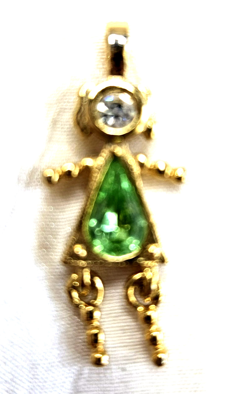 Roman Inc Birthstone Mom & Grandma Pins + 4 girls Birthstone Charms Costume