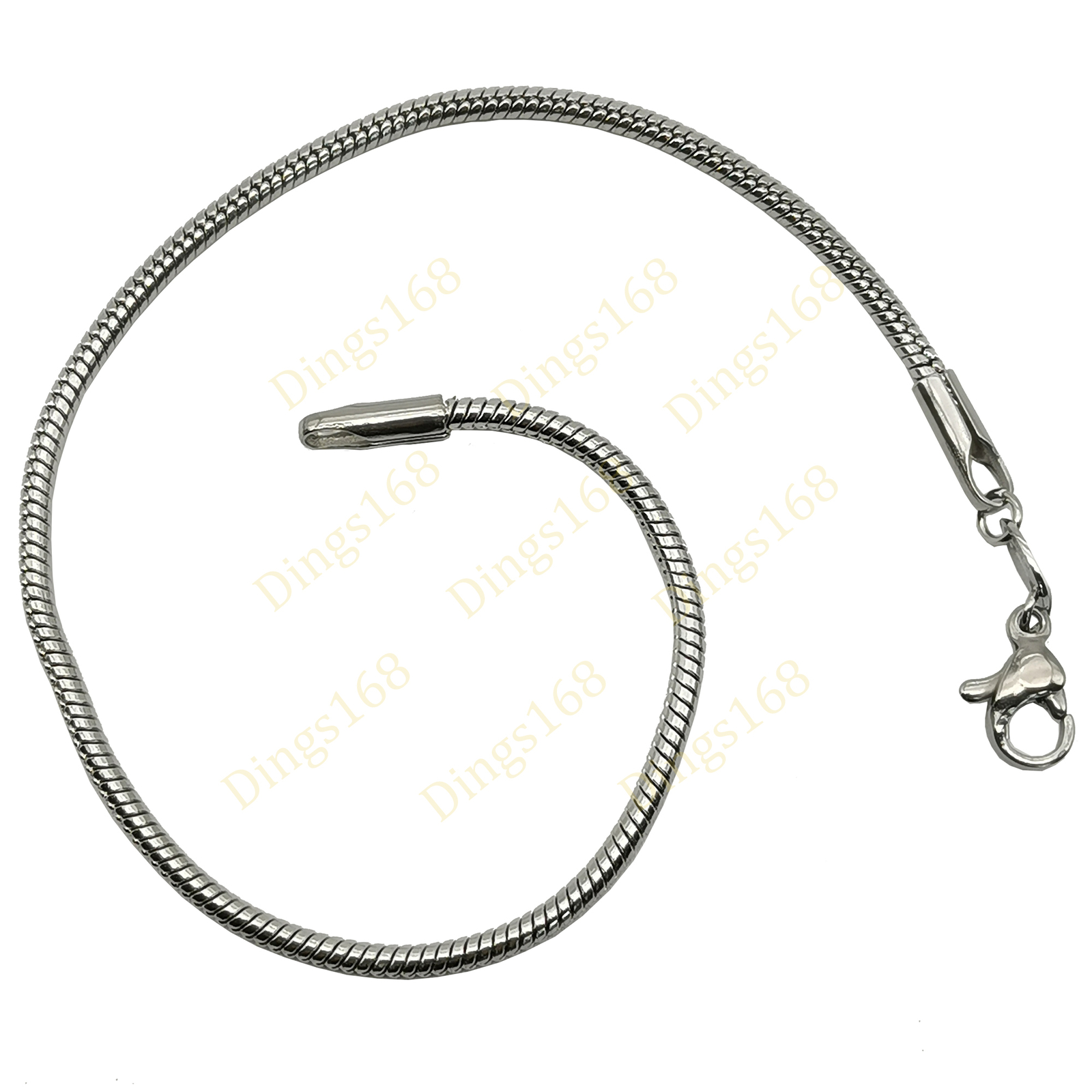 Genuine 925 Sterling Silver Traditional Shiny Snake Chain Anklet 12 inch * 2mm