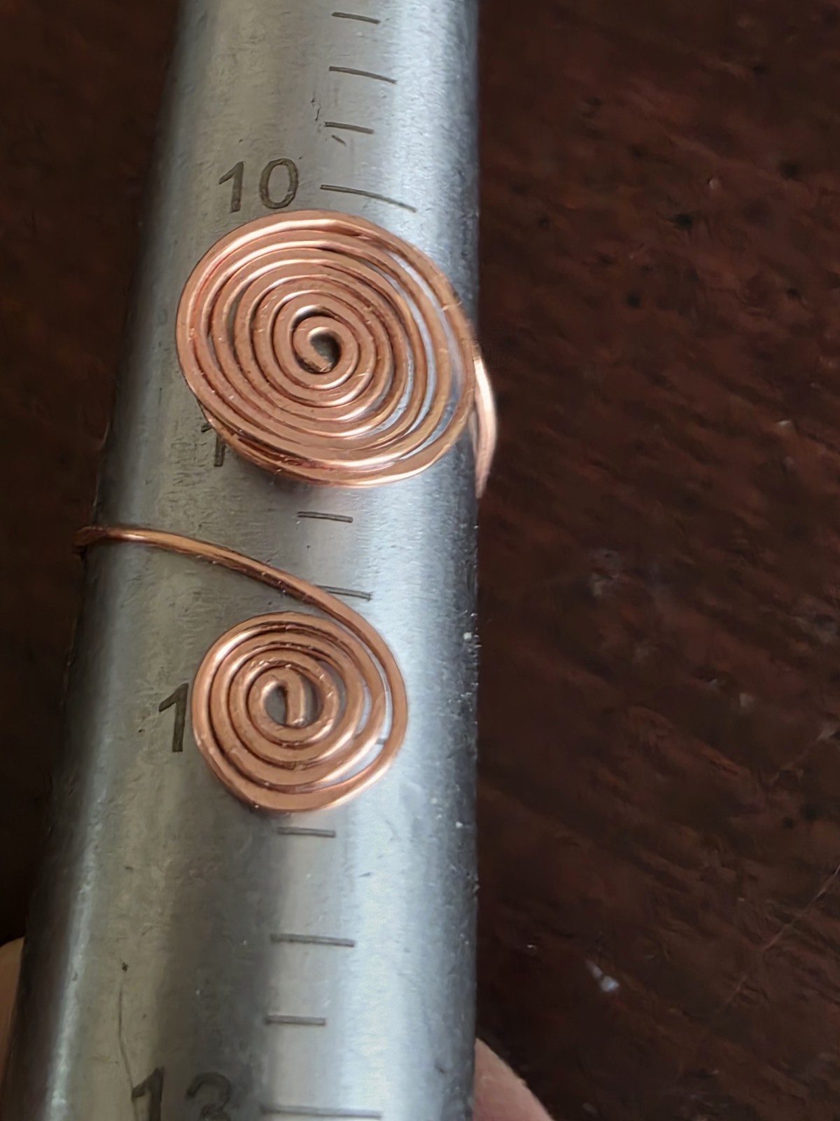 ADJUSTABLE USA Mined Copper Hand Crafted Ring ~Healing Effects 99.9% Copper
