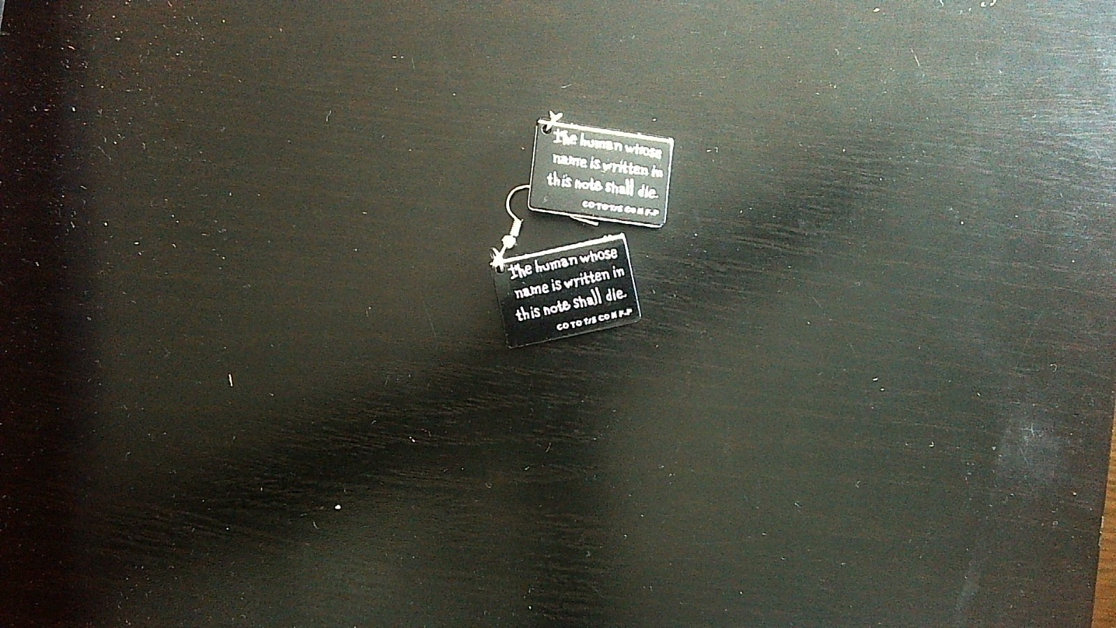 Earrings – Death Note Books – Unknown Manufaturer