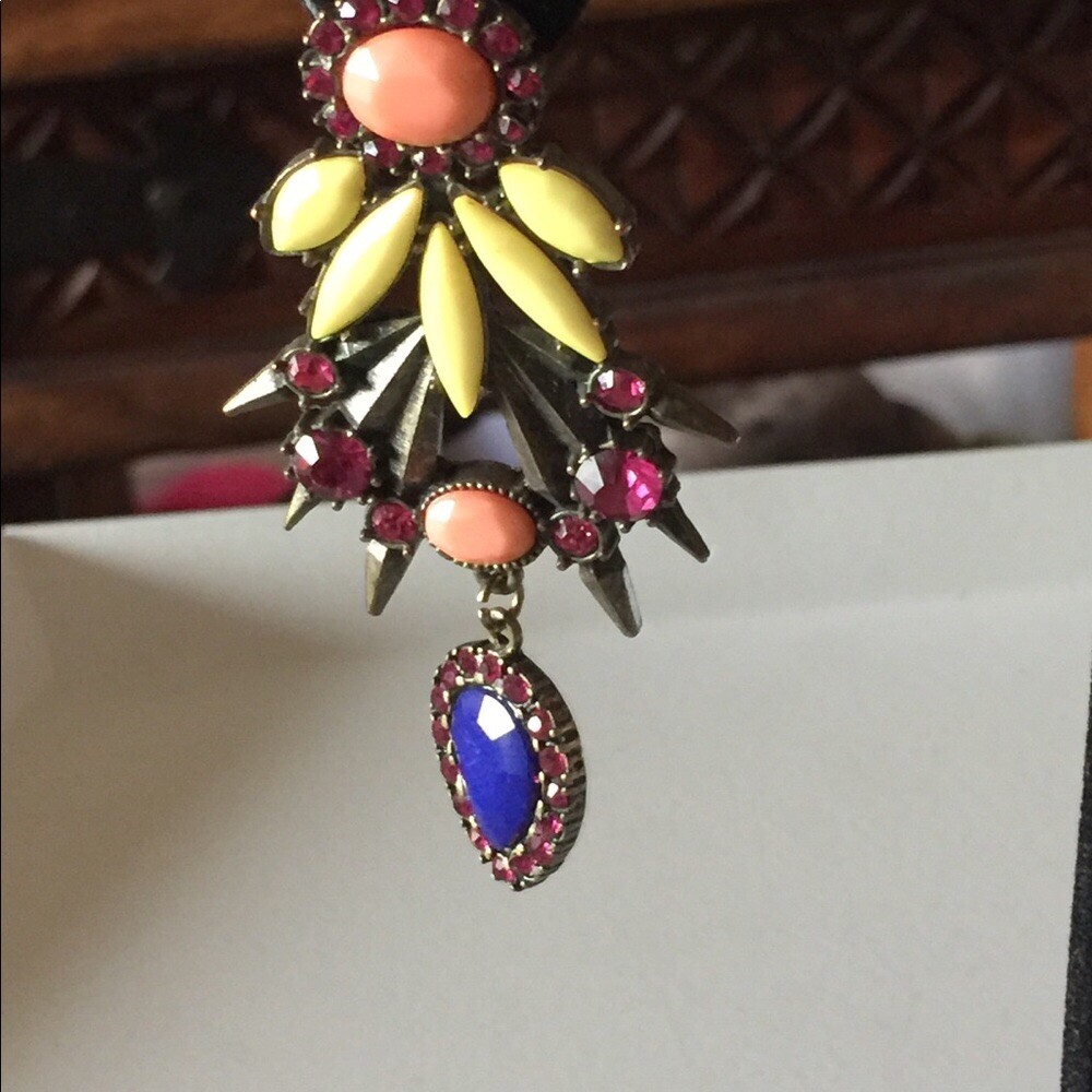 BAUBLE BAR JEWELED DROP EARRINGS NWOT