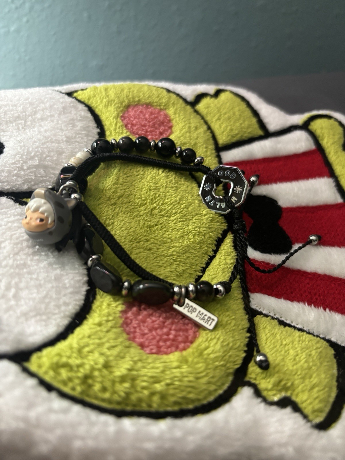 Pop Mart Have a Good Run Series Bracelet – Good Health (Hirono) Opened Box