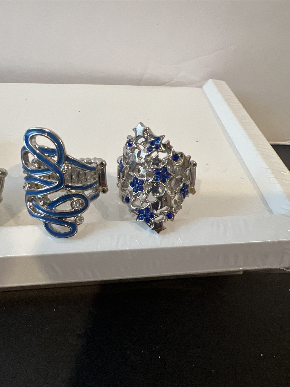 Lot of Paparazzi Statement Jewelry 1Bracelet/2Necklace/ear rings sets & 13 Rings