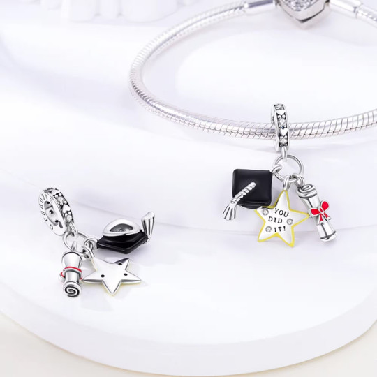 Graduation Charm, Gift For Graduation, You Did It Charm, Gift For Women