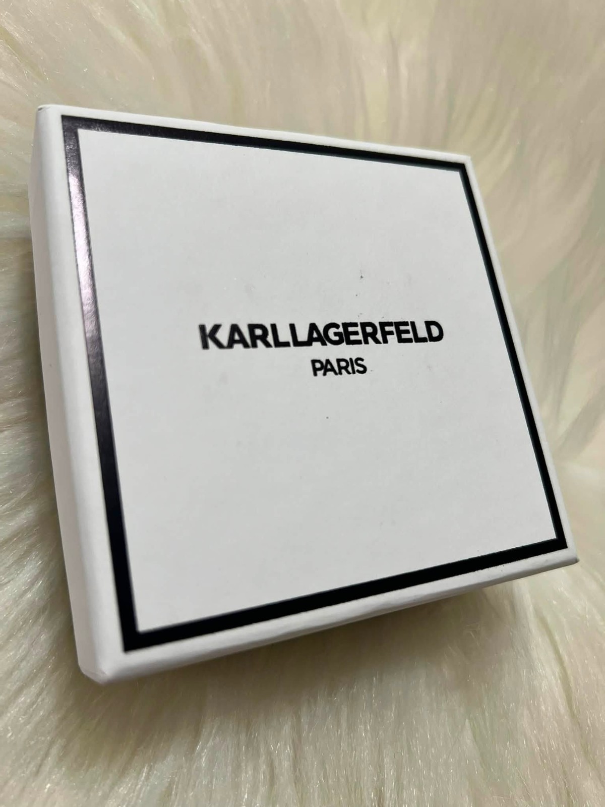 KARL LAGERFELD PARIS 2-Pc. Set Orchid Charm Beaded Stretch Bracelets – NIB