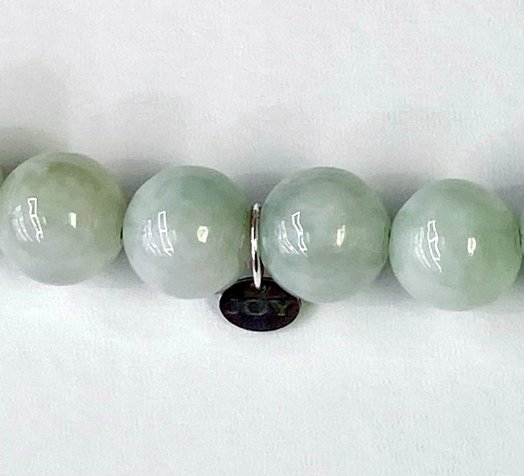 HSN Jade of Yesteryear 36″ Multi Color Jade Bead Station 36″ Necklace