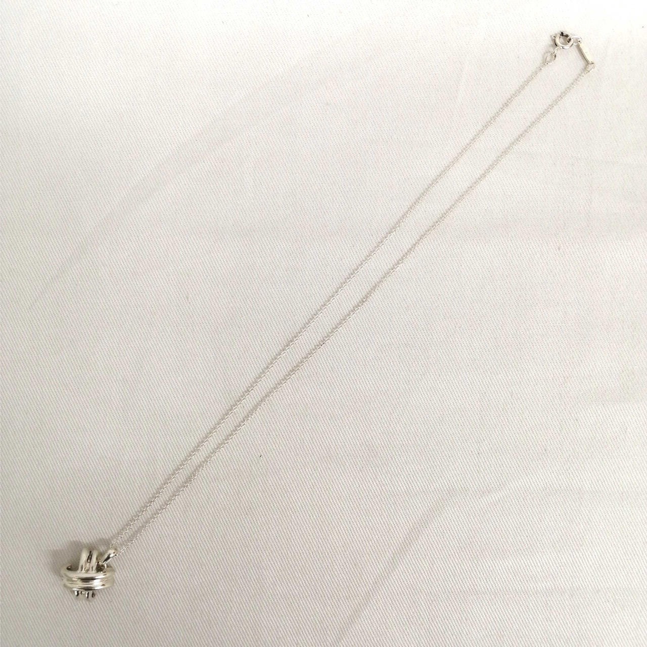 TIFFANY CO. Signature Cross Necklace Model Number 925