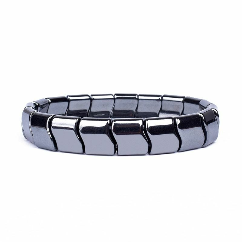Hematite Energy Bracelet High Polish Magnetic Bracelets Fashion Jewelry For Men