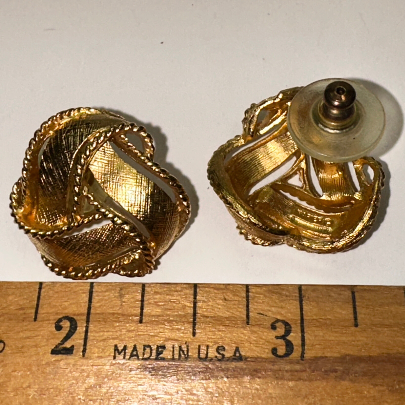 Branded Lot of 6 Fashion Pierced Earrings Napier LC RLL Trifari Monet See Photos