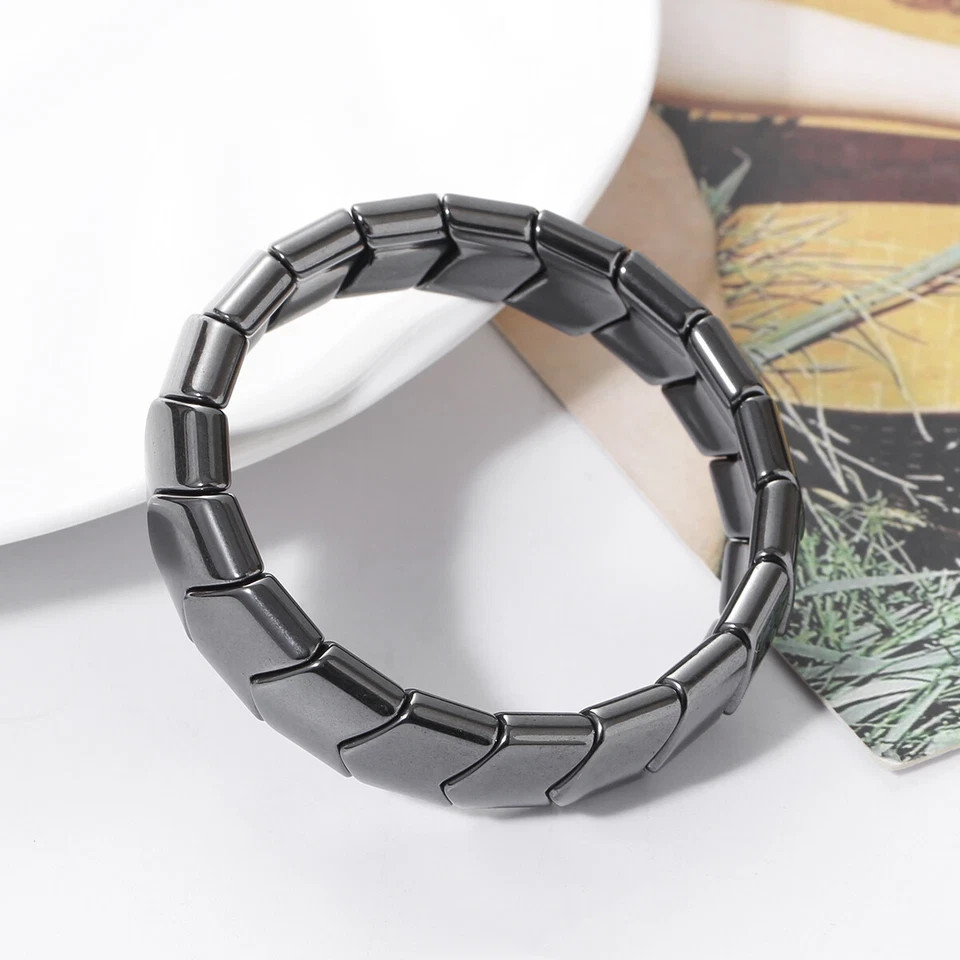 Magnetic Healing Therapy Arthritis Bracelet Hematite Weight Loss Pain Relief