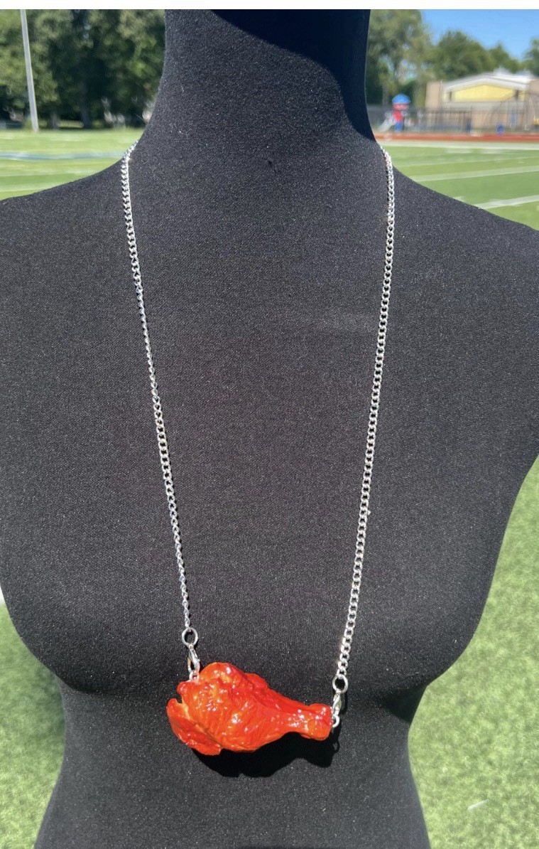 Buffalo Chicken Wing Necklace – Novelty Necklace