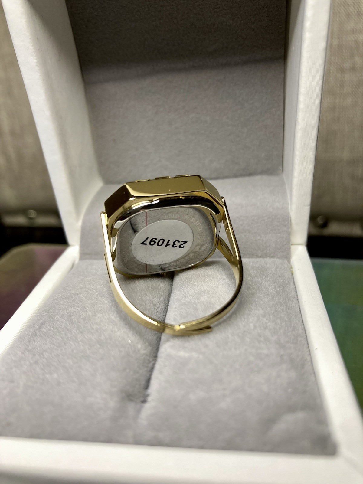 Invicta Ring Watch – 21.5mm, Gold Tone Brand New