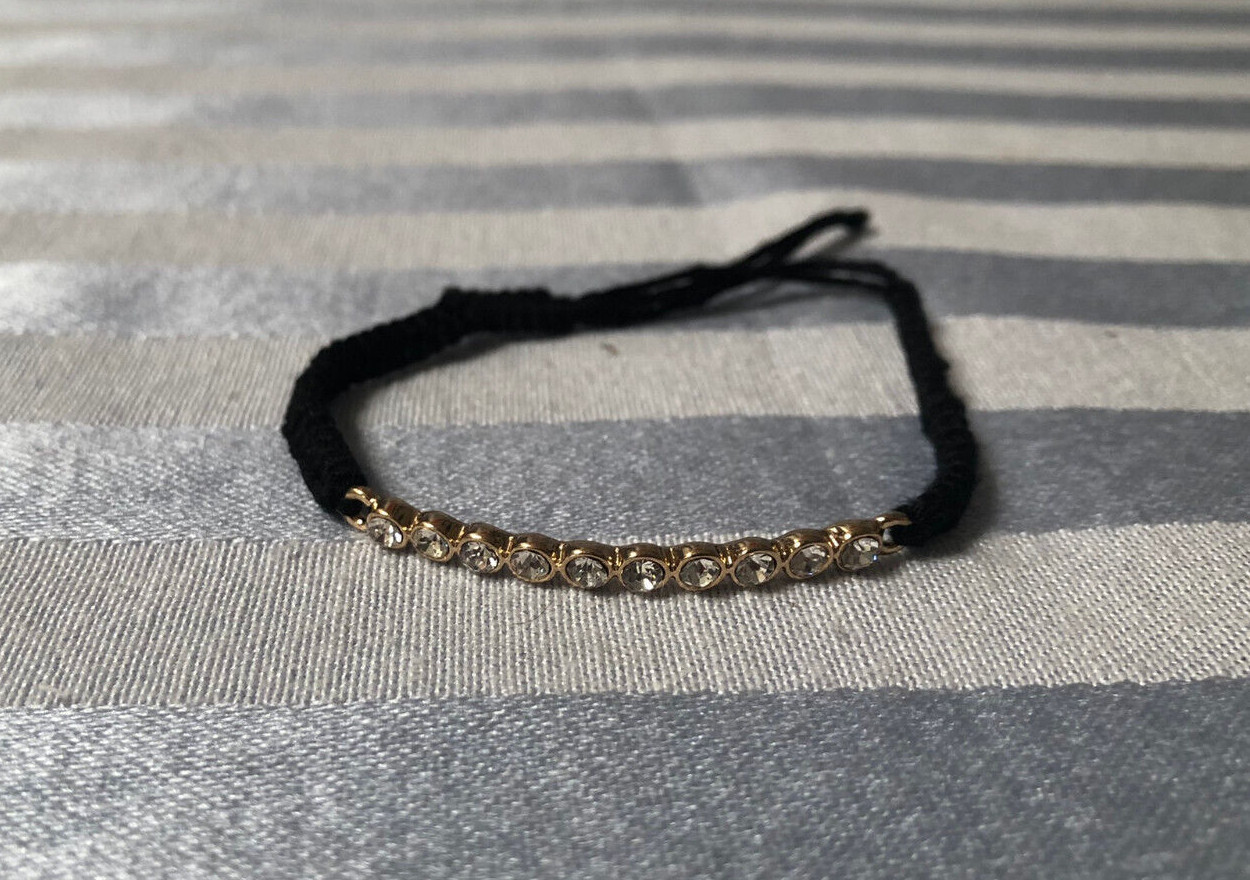 ViVi Cuff Bracelet Marquise Crystal NWT + Crystal Threaded Bracelet Set