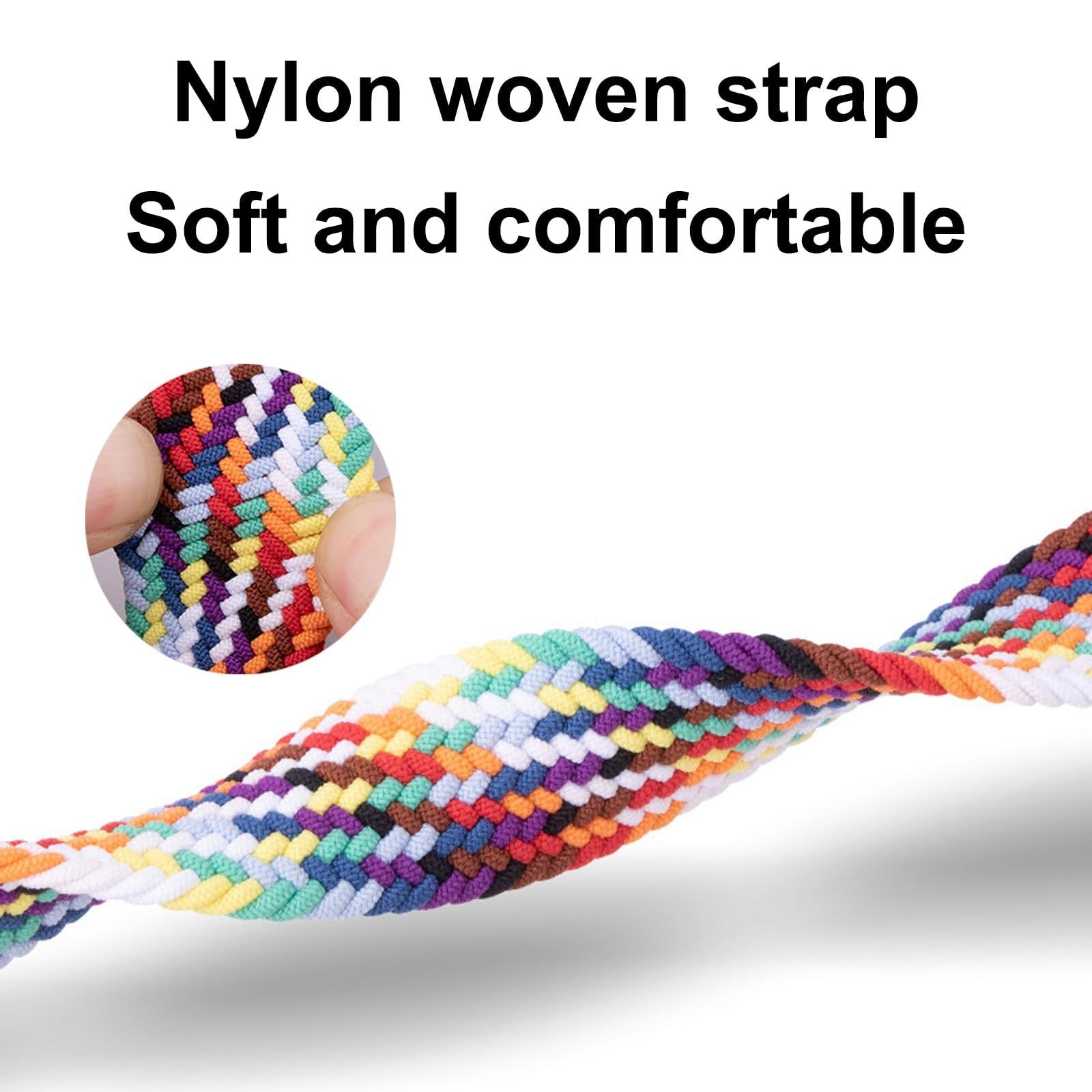 Free Engraving Personalized Medical Alert ID Bracelet Nylon Wristband Men Women