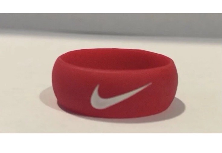 Mens Silicone 5 Ring Set Wedding Engagement Gym Sport – Men’s Size 12