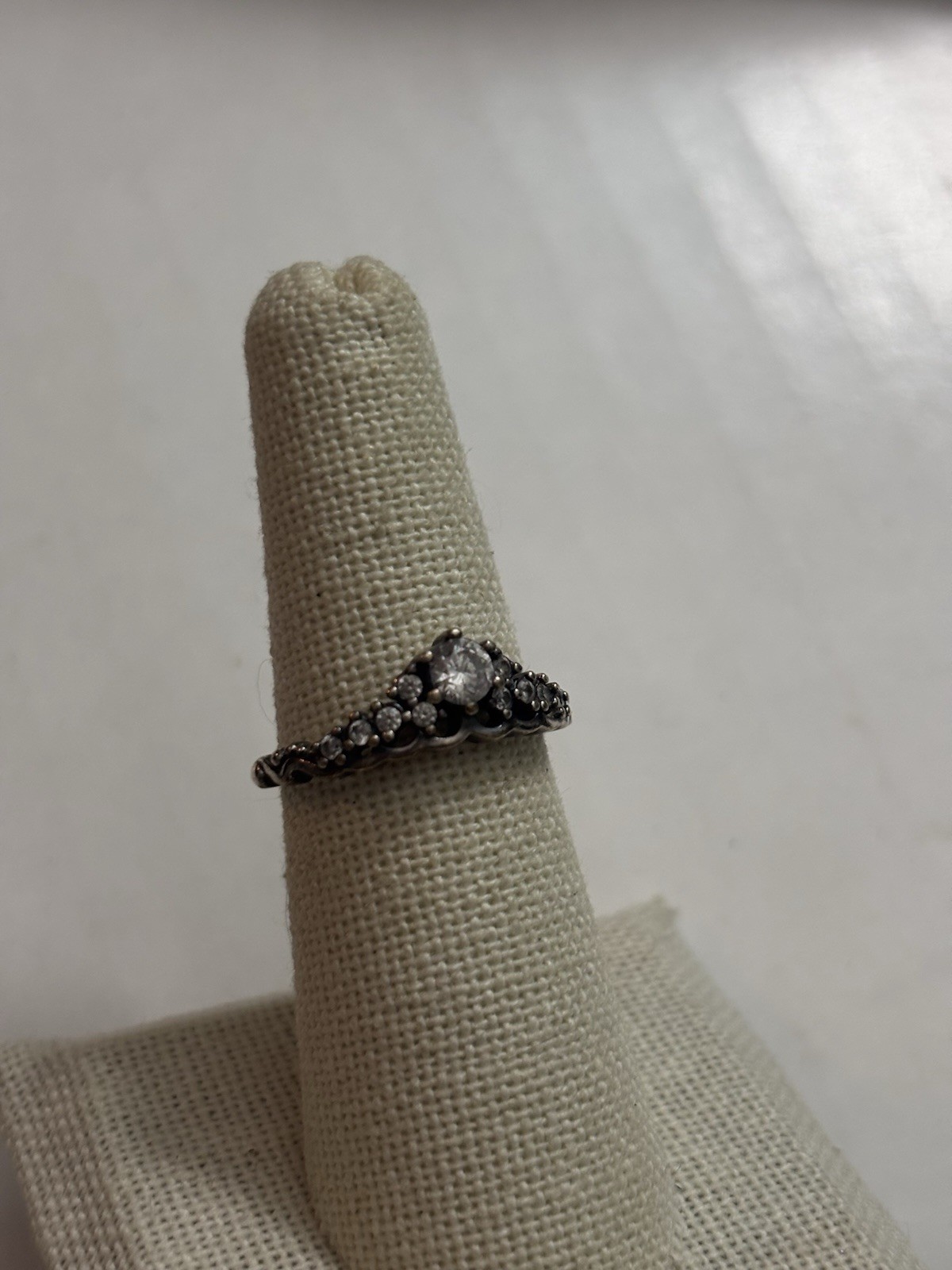 Sterling Silver Authentic Pandora Fairytale Pandora Tiara Ring 6.5