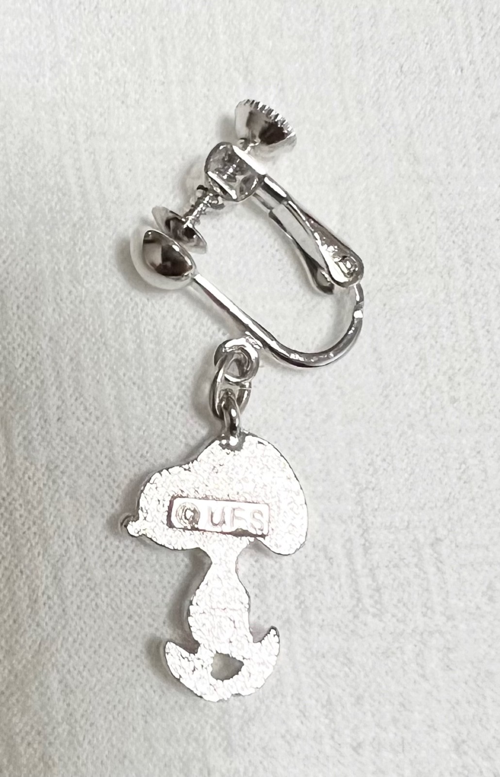 Peanuts Snoopy Joe Cool Woodstock Clip-On Earrings Set of 4 USJ Japan
