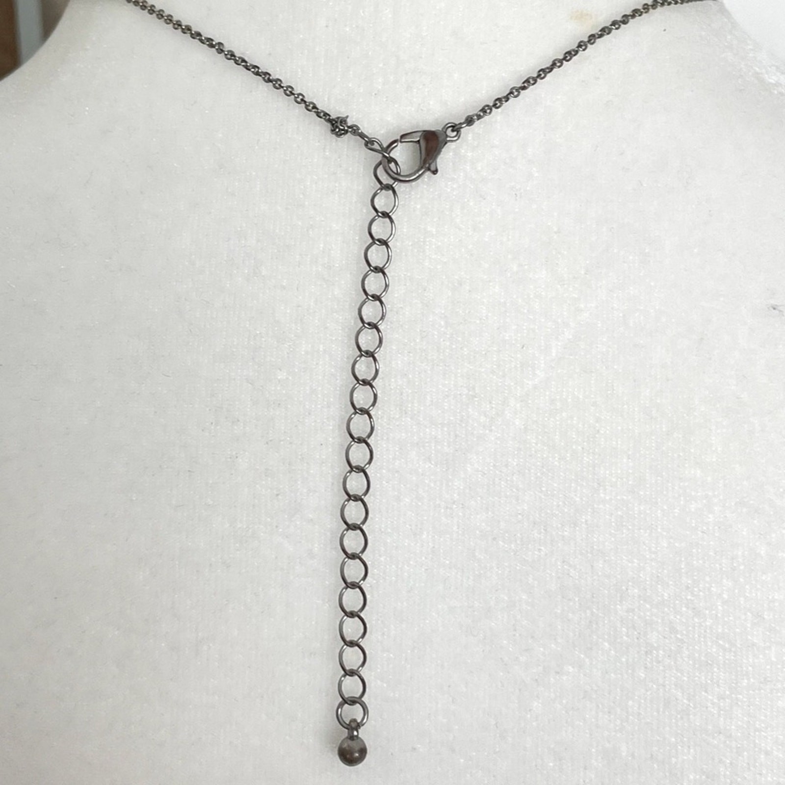 Serotonin Molecule Necklace With Gems