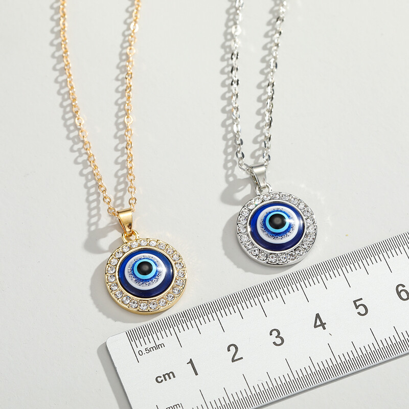 Evil Eyes Necklace For Women’s Jewelry Gold Silver Color