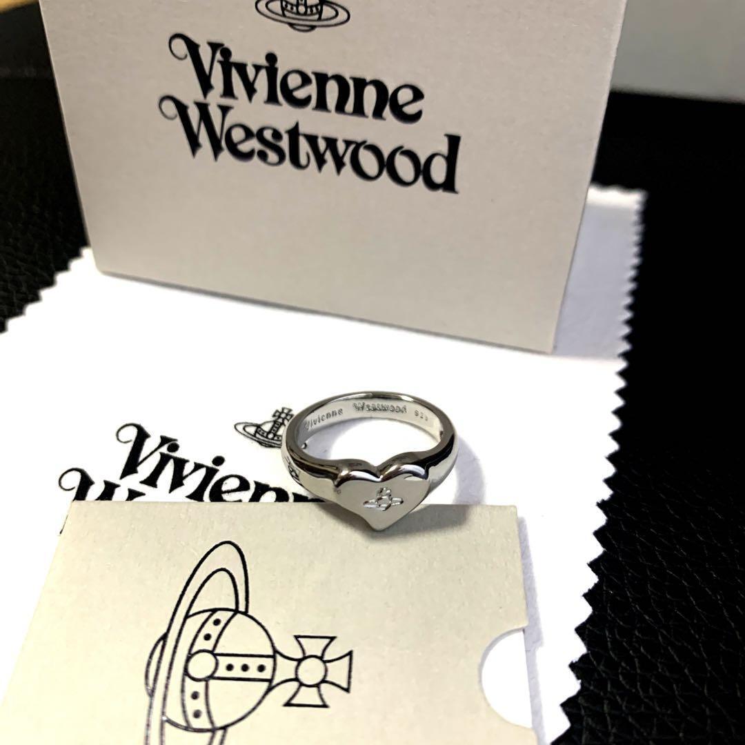 Vivienne Westwood Ring Size 6.5-7 Silver Logo NO BOX [EJ204