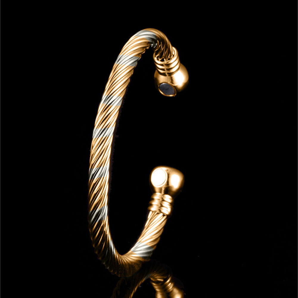 Pure Copper Magnetic Bracelet Bangle Arthritis Pain Relief Power Valentine Gift