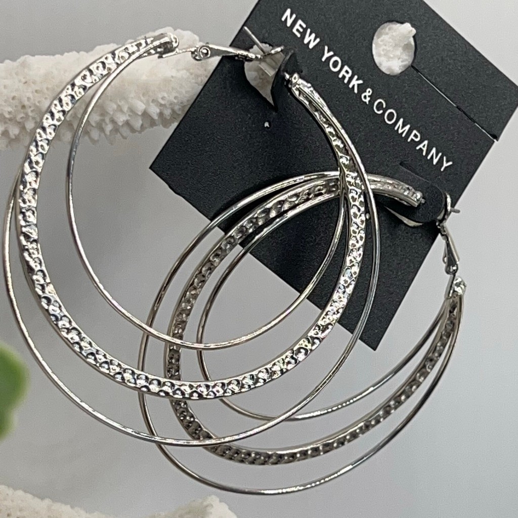 Gennaro layered hoop earring