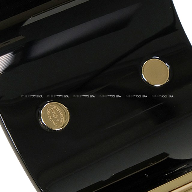 CHANEL No.5 COCO Mark rhinestone Noir (Black) Champagne Gold HW bangle[BRAND…