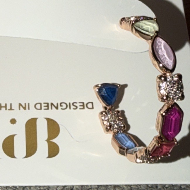 Jewel Candy Earrings ER38632 “Her World Tour” Color: Tokyo Pop on Rose Good