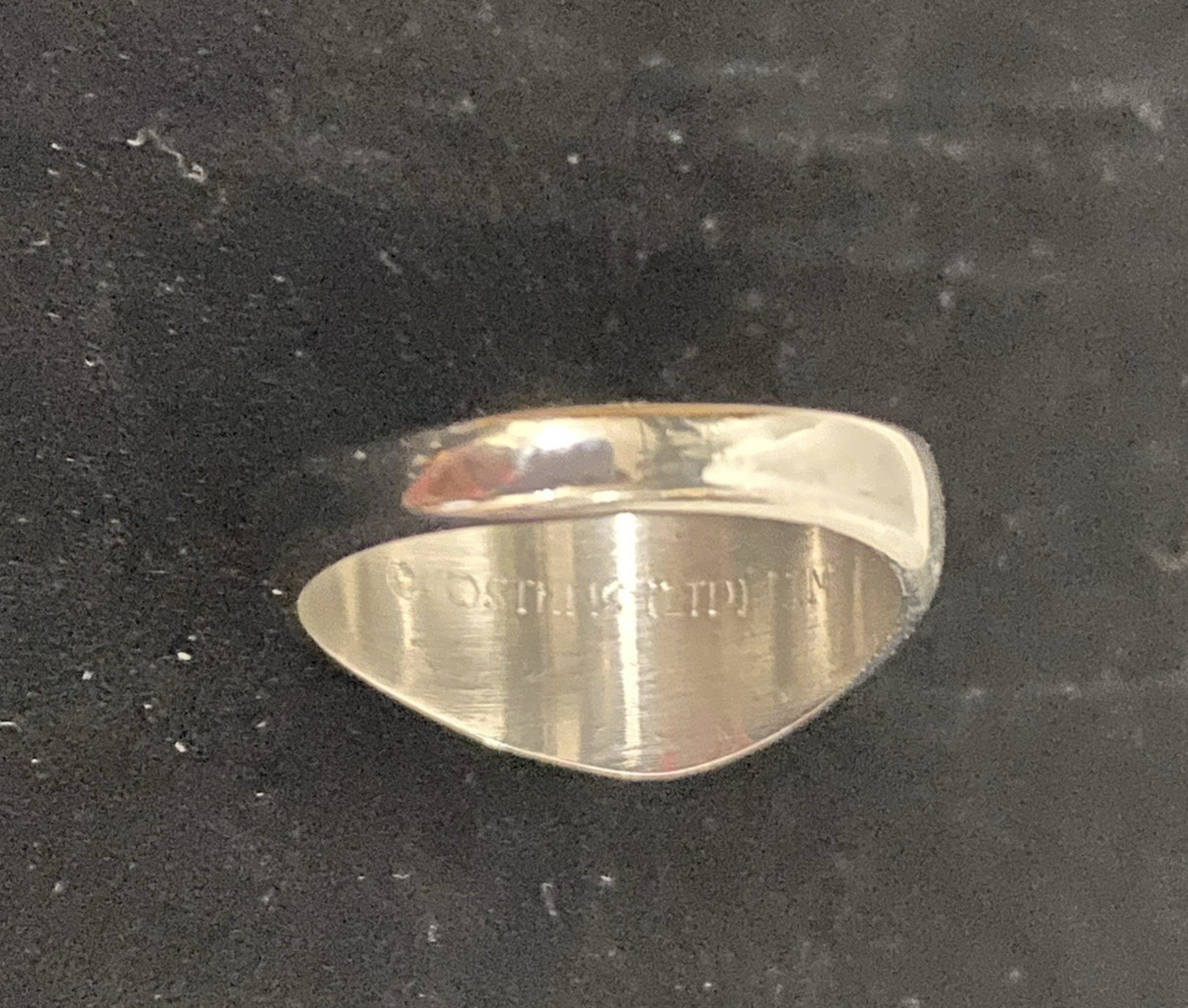 Jostens U.S. Marine Corps Lustrium & Synthetic Ruby Ring Size 8.5 6.2g