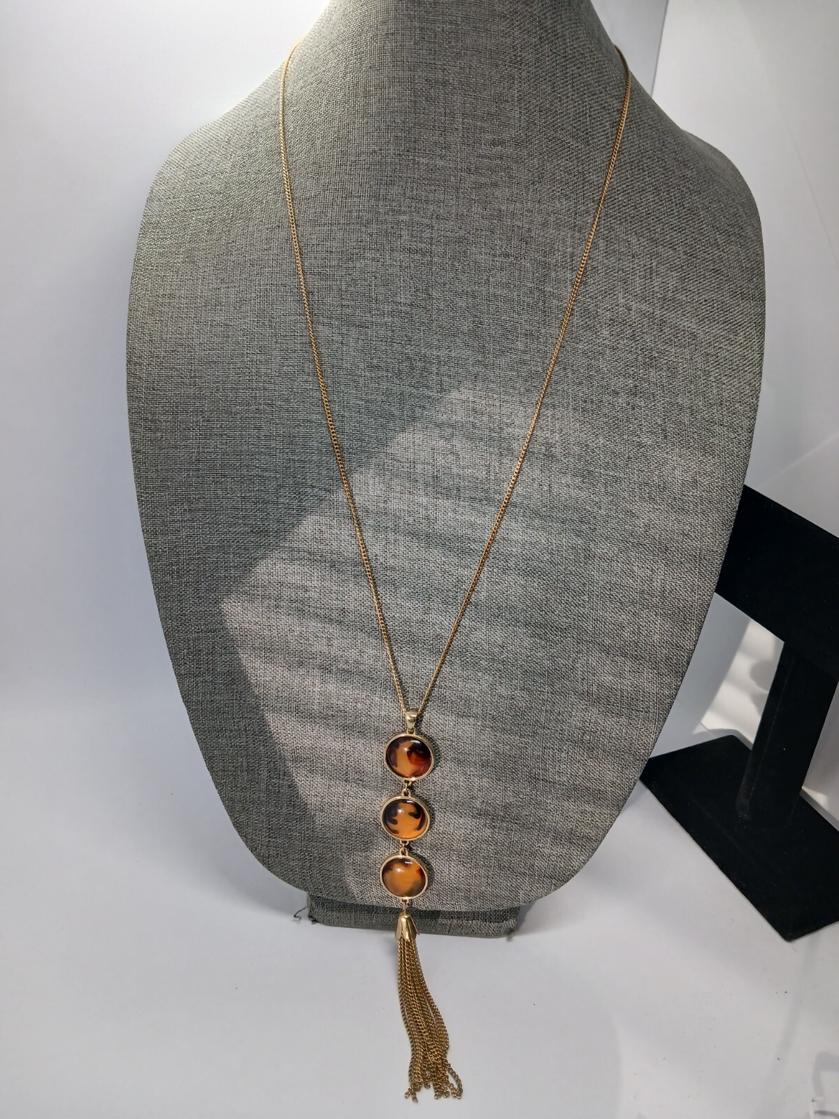 3pc TASSEL Necklace Set! C1946 & Other, Very Good To Excellent Condition.