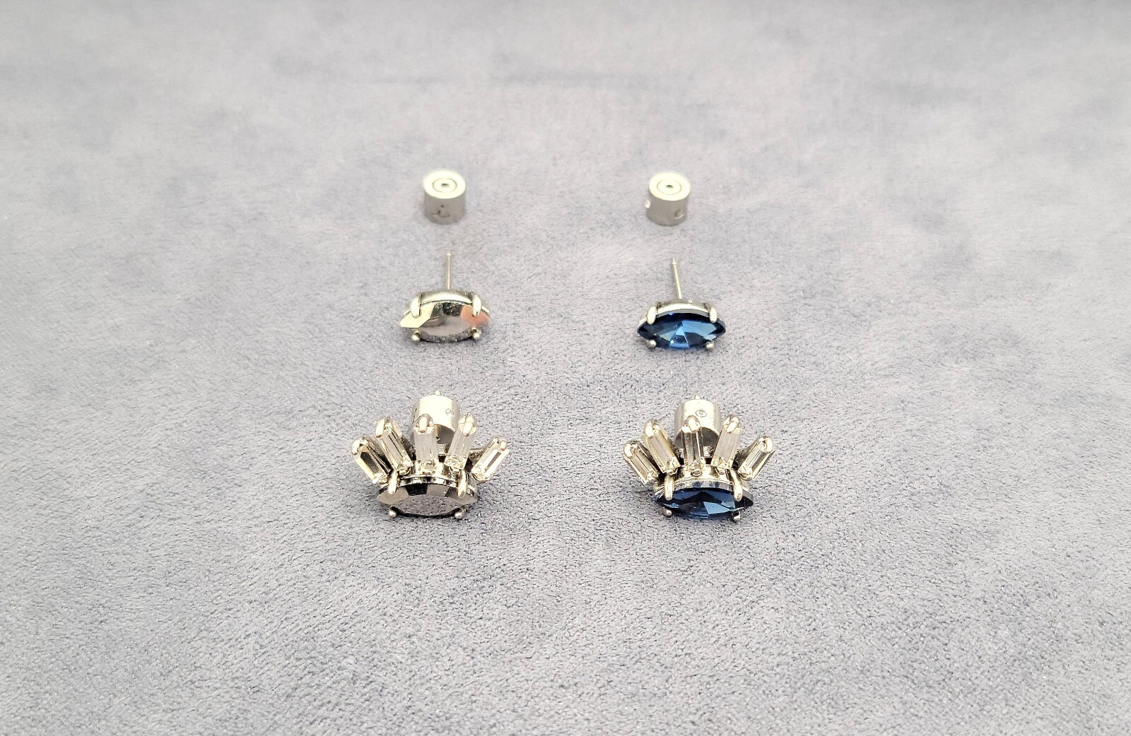 Chloe + Isabel Convertible “Eyelash” Stud Earring Set – Branded Bag & holder