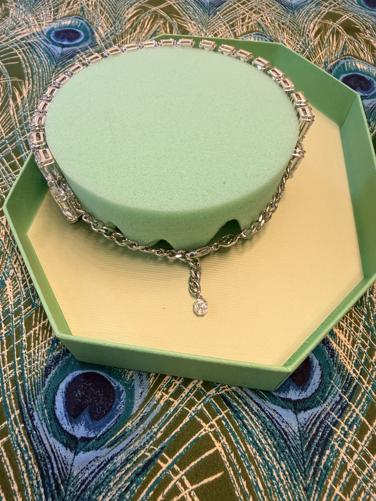 Swarovski Millenia Choker 3 Rhodium Shiny White