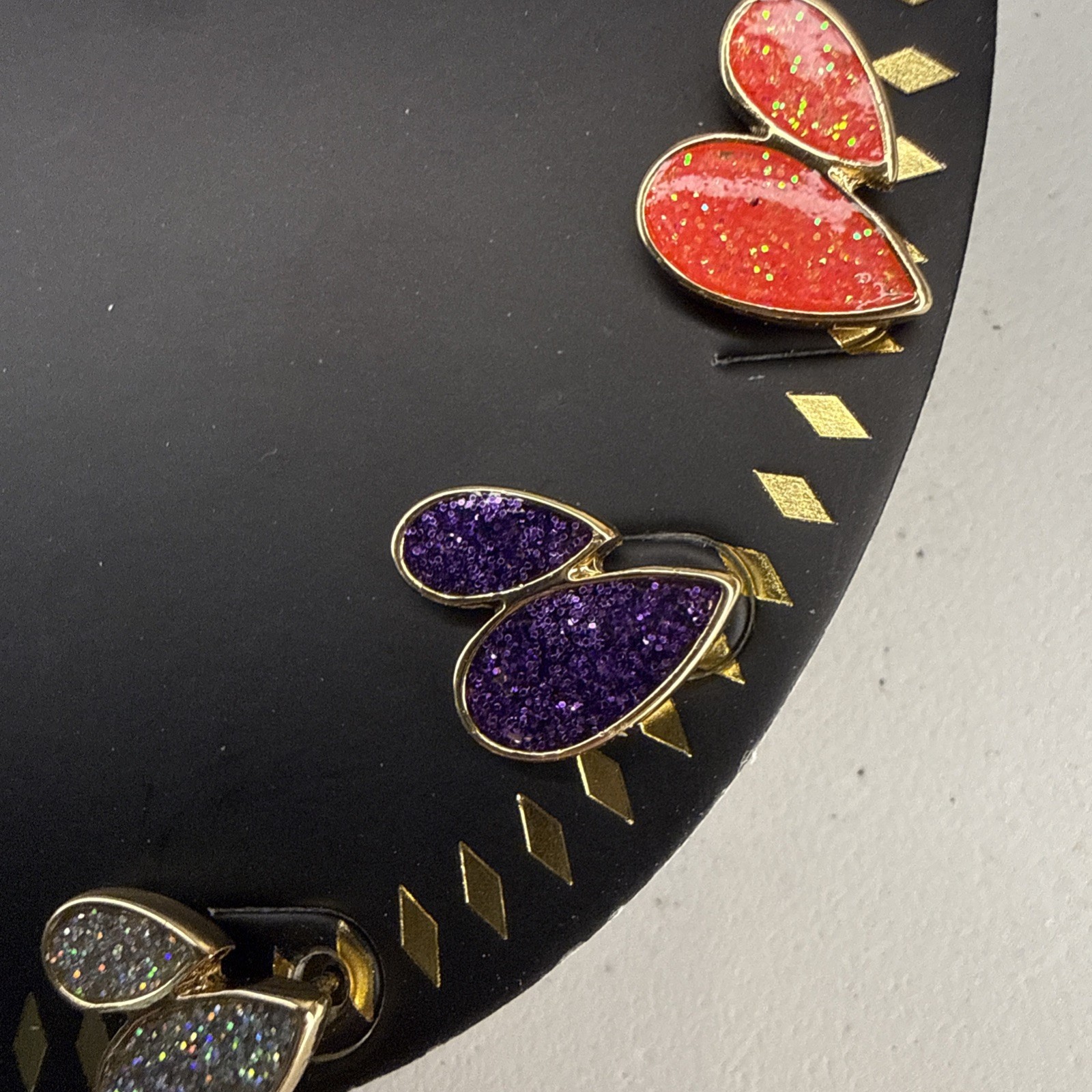 NEW Wicked X 8 Other Reasons Earring Set Droplet 5 Pairs CZ Studs 18k Gold Plate