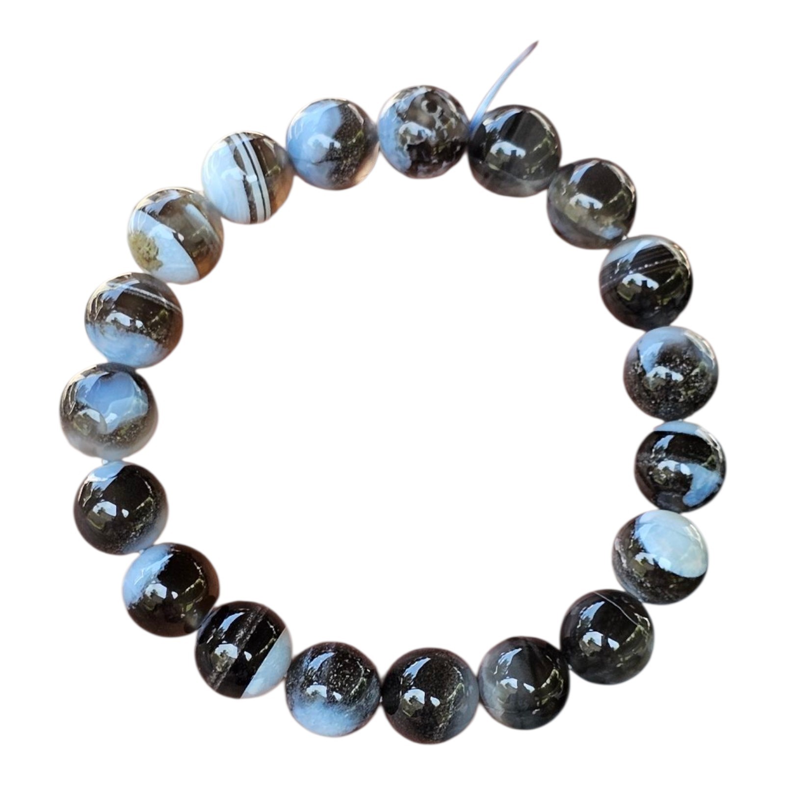 Owyhee Opal From The United States 11mm Bracelet
