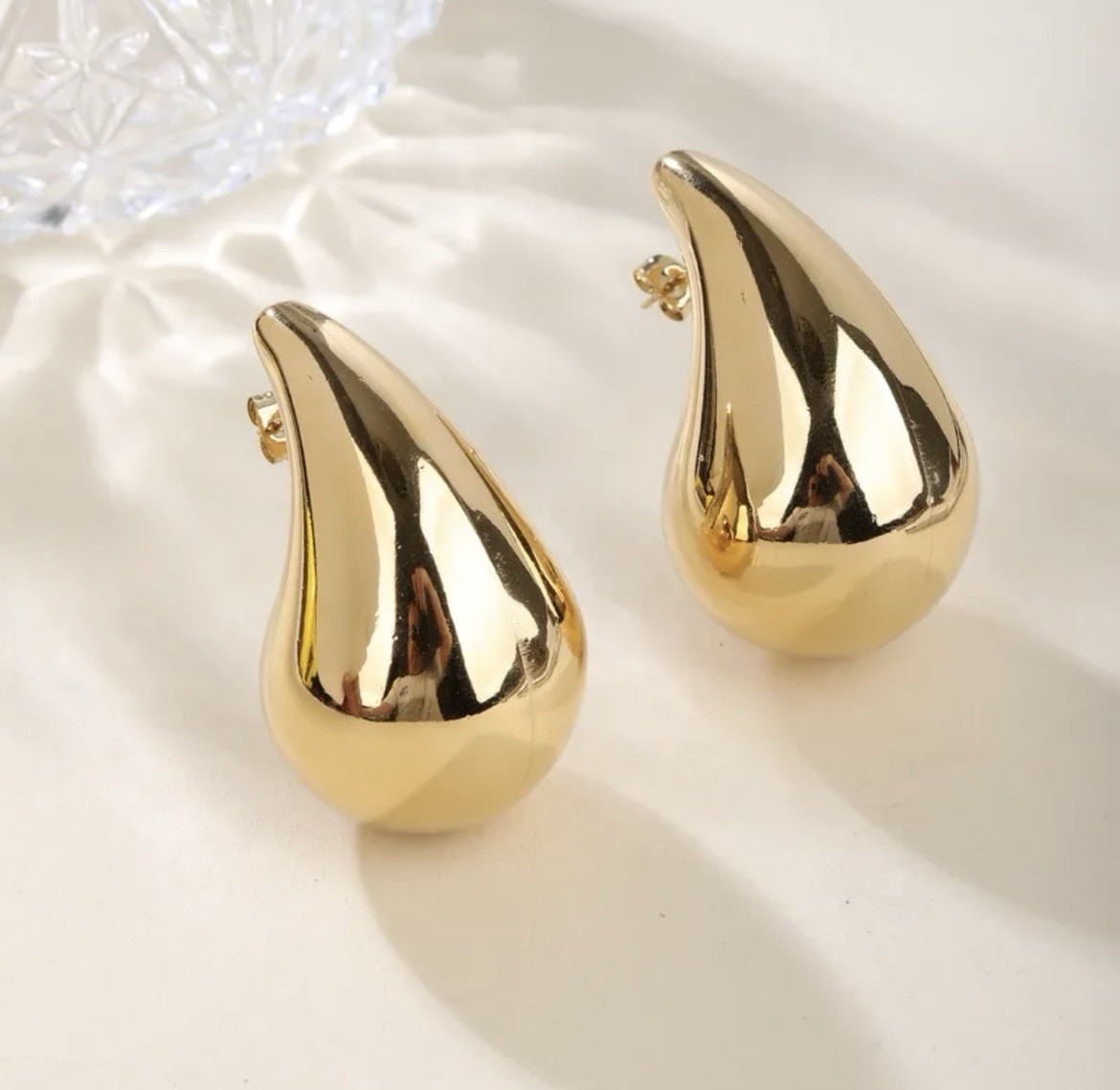 Aretes de gota earrings