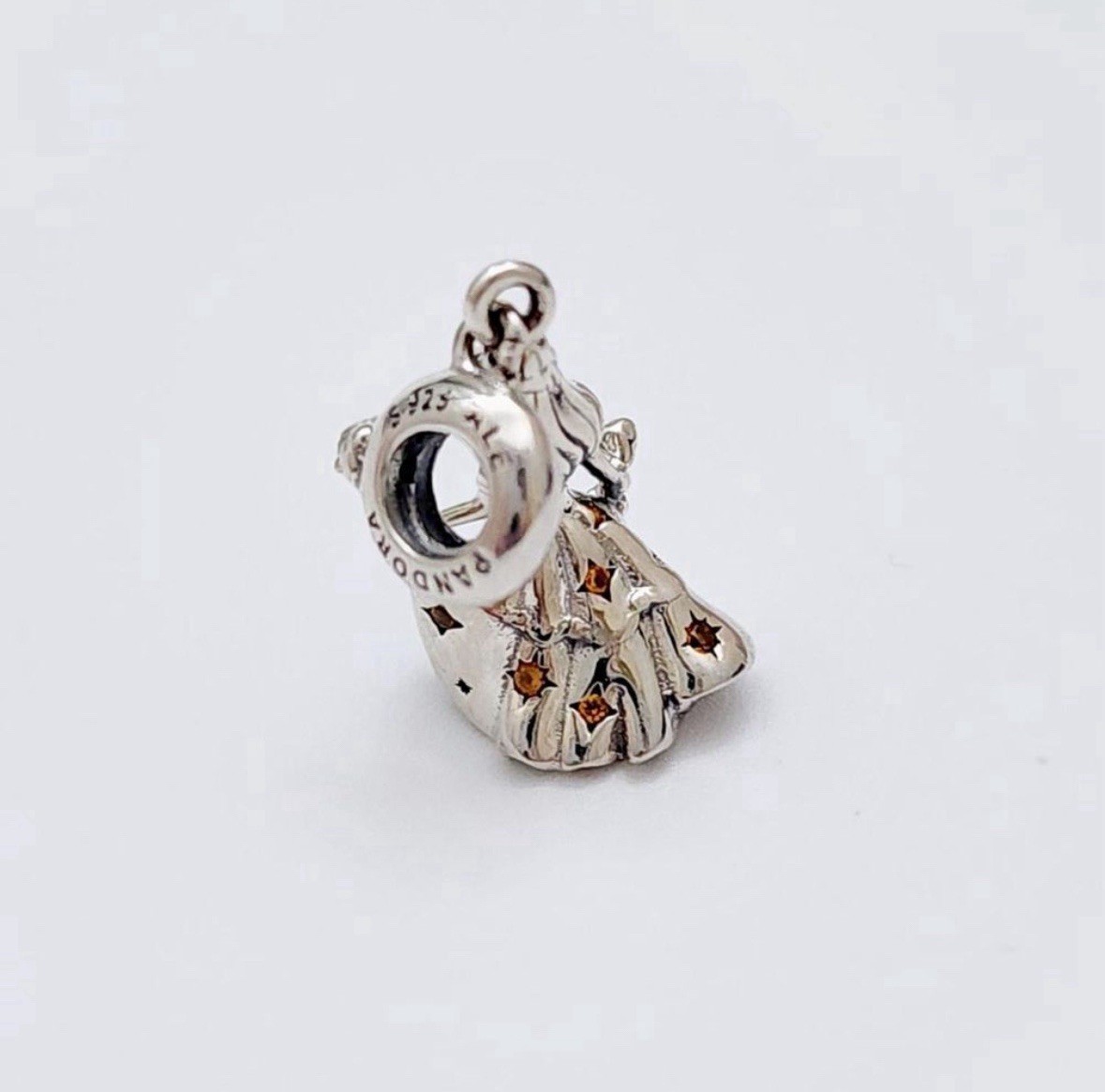 Genuine Pandora S925 Disney Beauty And The Beast Belle Dancing Charm 790014C01