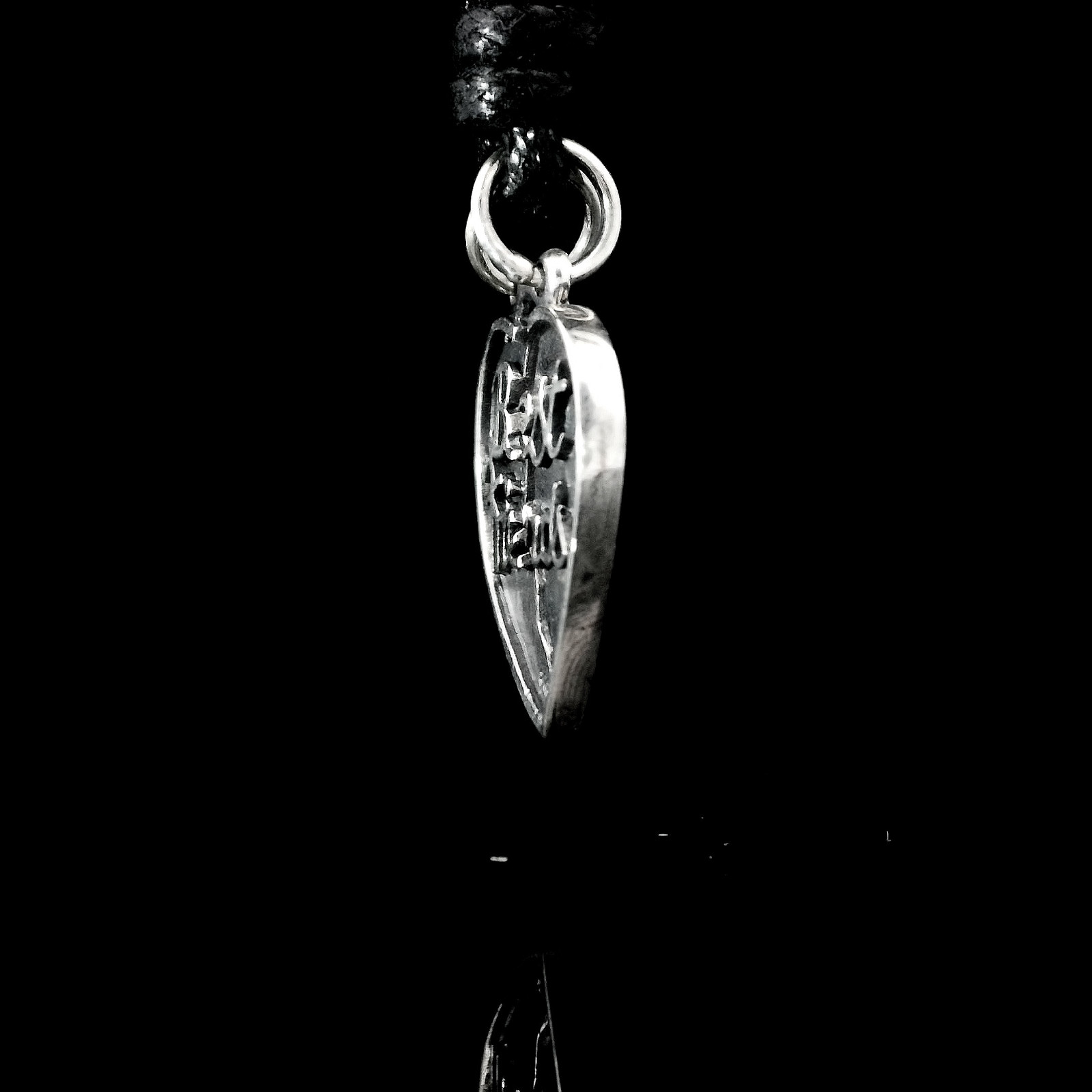 Best Friend 92.5 Sterling Silver Charm Necklace Pendant Jewelry