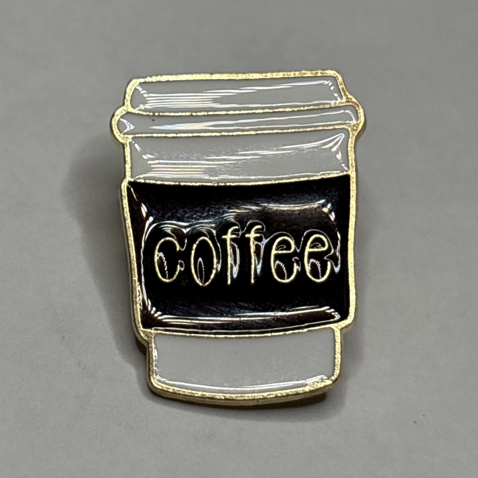 Lapel Pin – To Go Coffee Cup S85