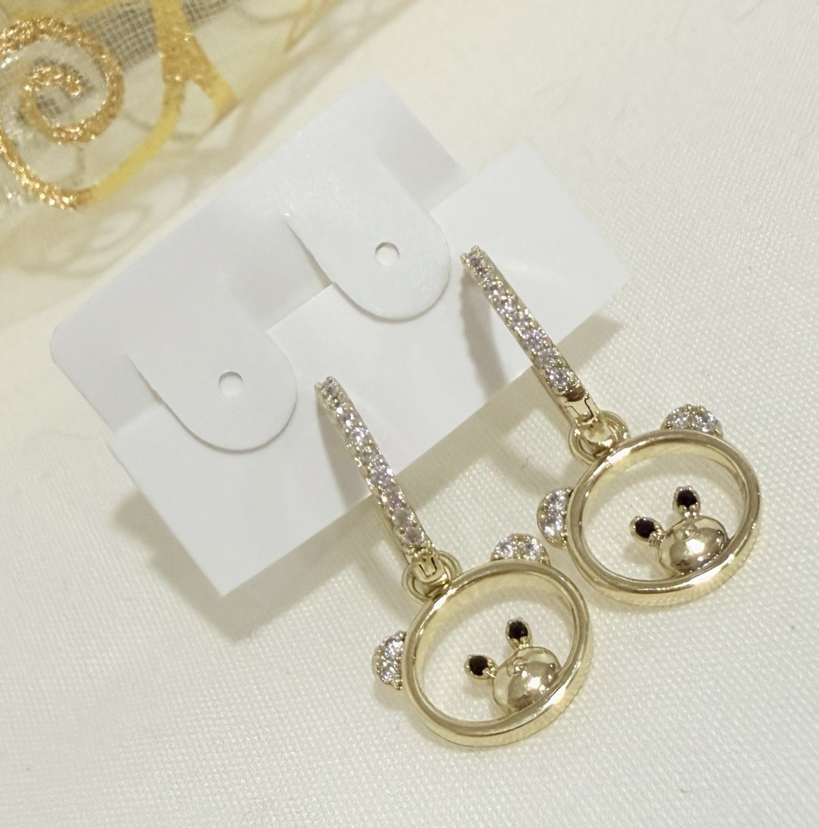 Select 14k Yellow Gold Plated Hoop Earrings, Gold Tone price for each set