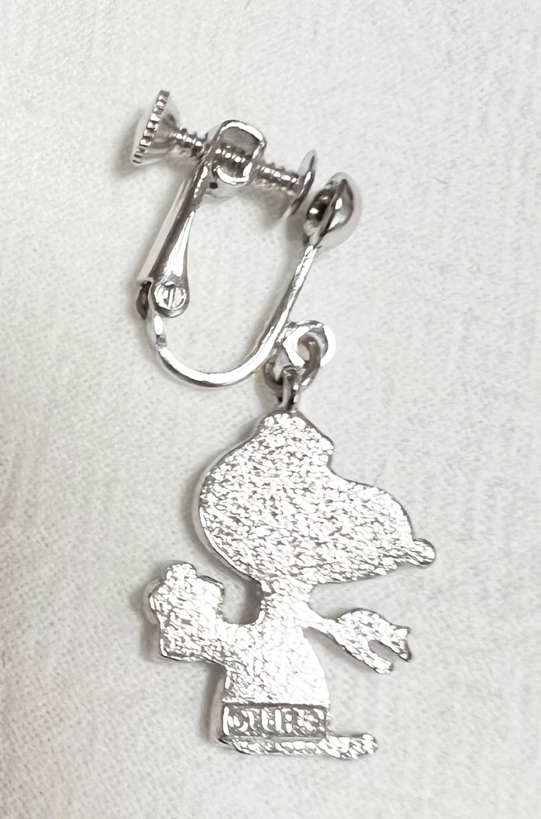 Peanuts Snoopy Joe Cool Woodstock Clip-On Earrings Set of 4 USJ Japan