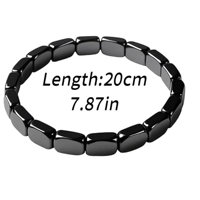 Hemys Hematite Bracelet for Men, 2025 New Hemios bracelet Male Energy Jewelry
