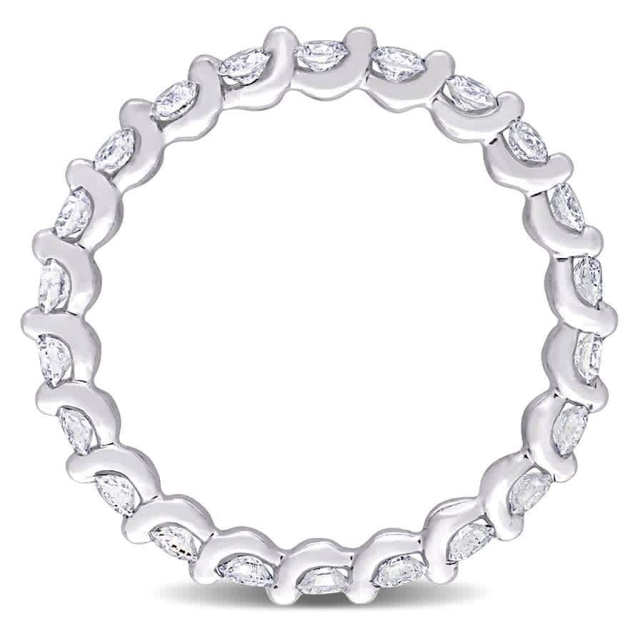 AMOUR 1 CT TW Diamond Eternity Band in Platinum