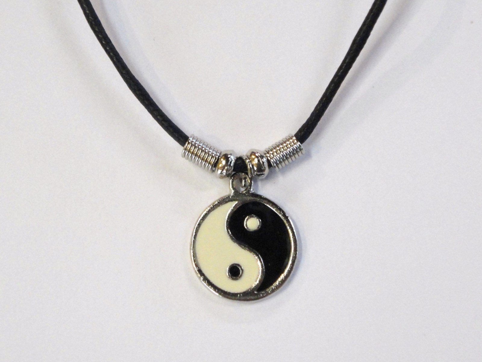 Lot of 10 Yin Yang Cord Necklaces 17in NIP