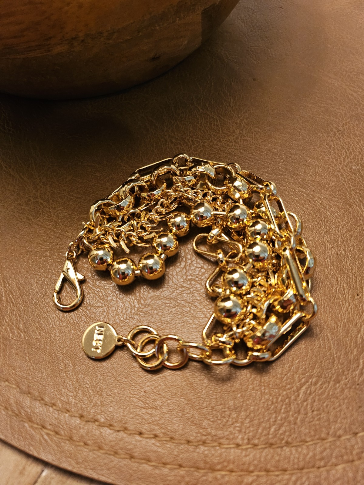 Beautiful! 22k Gold plated Nest multi chain Bracelet | Neiman Marcus (orig $195)