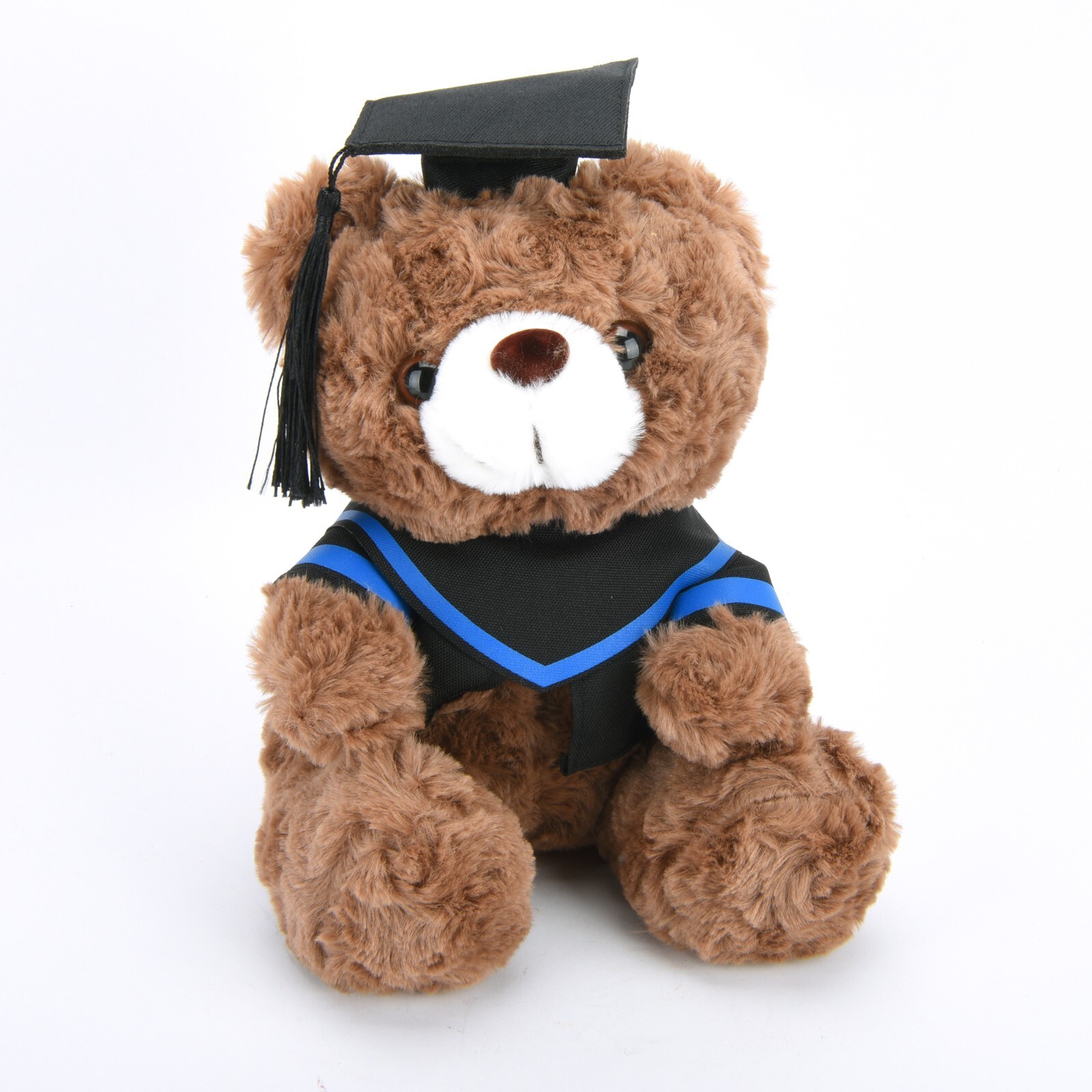 Graduation Teddy Bear Plush Doll Stuffed Gift 9″ w/Cap Gown Party School Decor