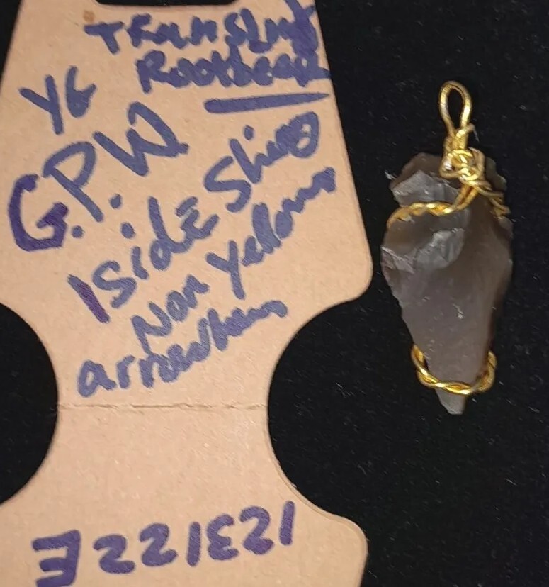 Twist Gold GP Arrowhead necklaces male female pendants jewelry new Gifts unisex