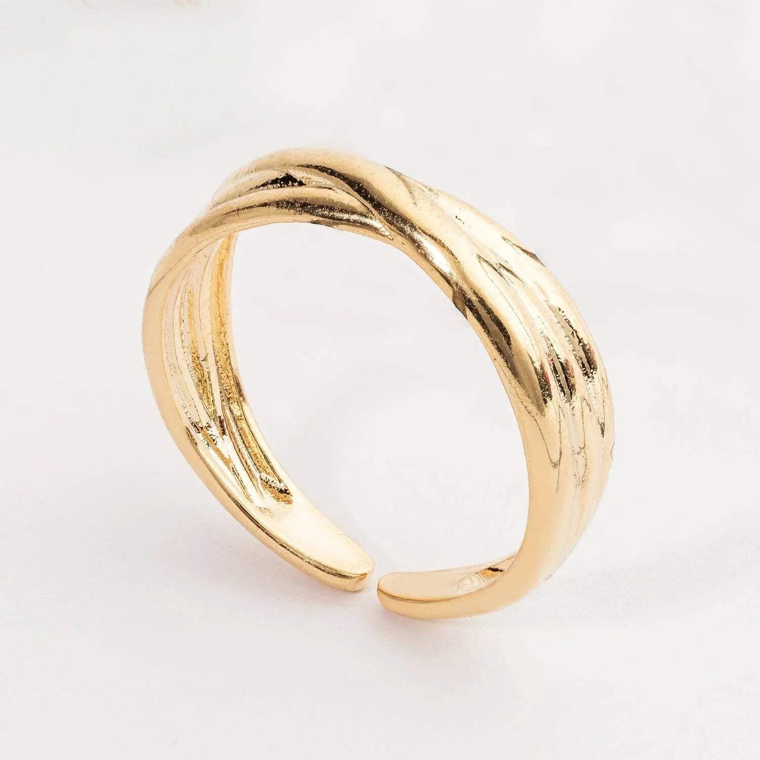Simple Everyday Wear Adjustable Ring