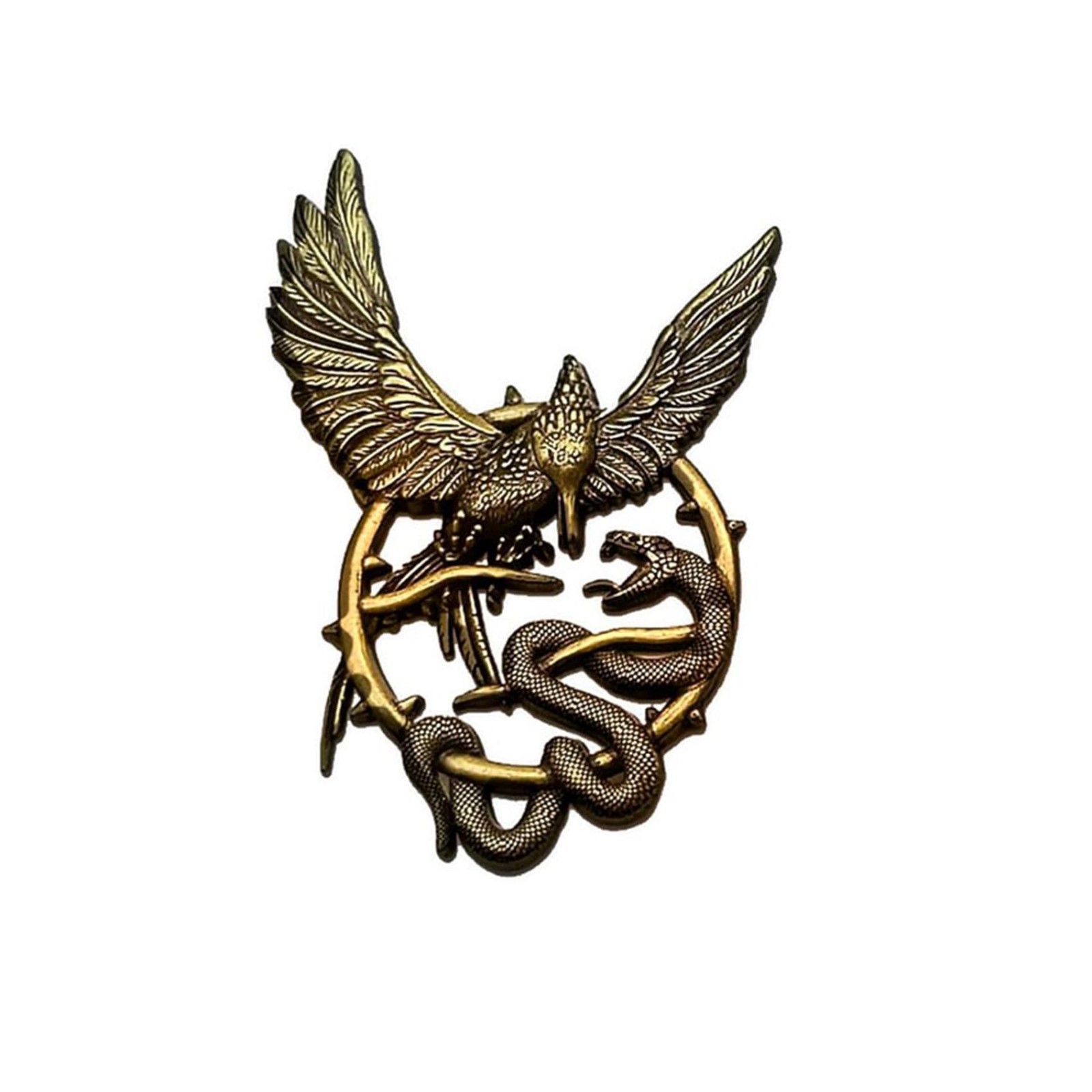 Mockingjay Pin Bulk Set – 2/10/50/100 Pack Lapel Brooch Badge 1.57″ Fan Collecti